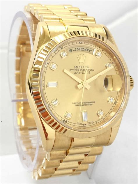 rolex day date president champagne jubilee diamond 118238|rolex 118238 watch.